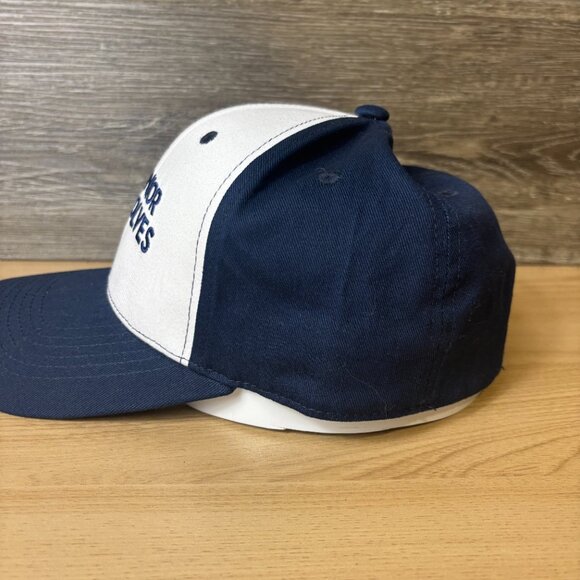 Minnesota Timberwolves Hat Strap Back Blue White NBA Basketball Junior Wolves - Picture 4 of 9